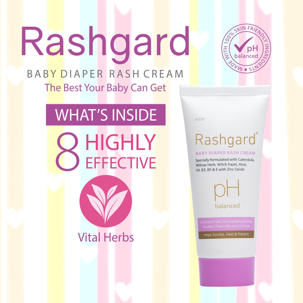 Rashgard Baby Diaper Rash Cream (50 gm)