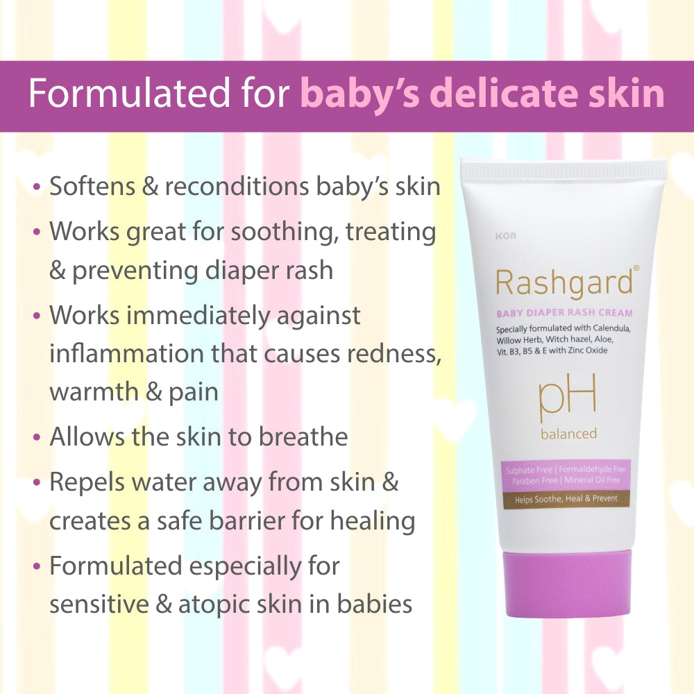 Rashgard Baby Diaper Rash Cream (50 gm)