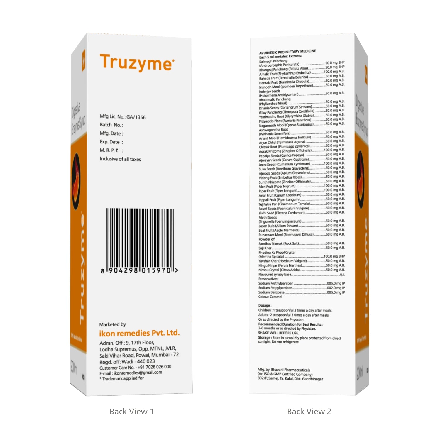 Truzyme Syrup (200 ml)