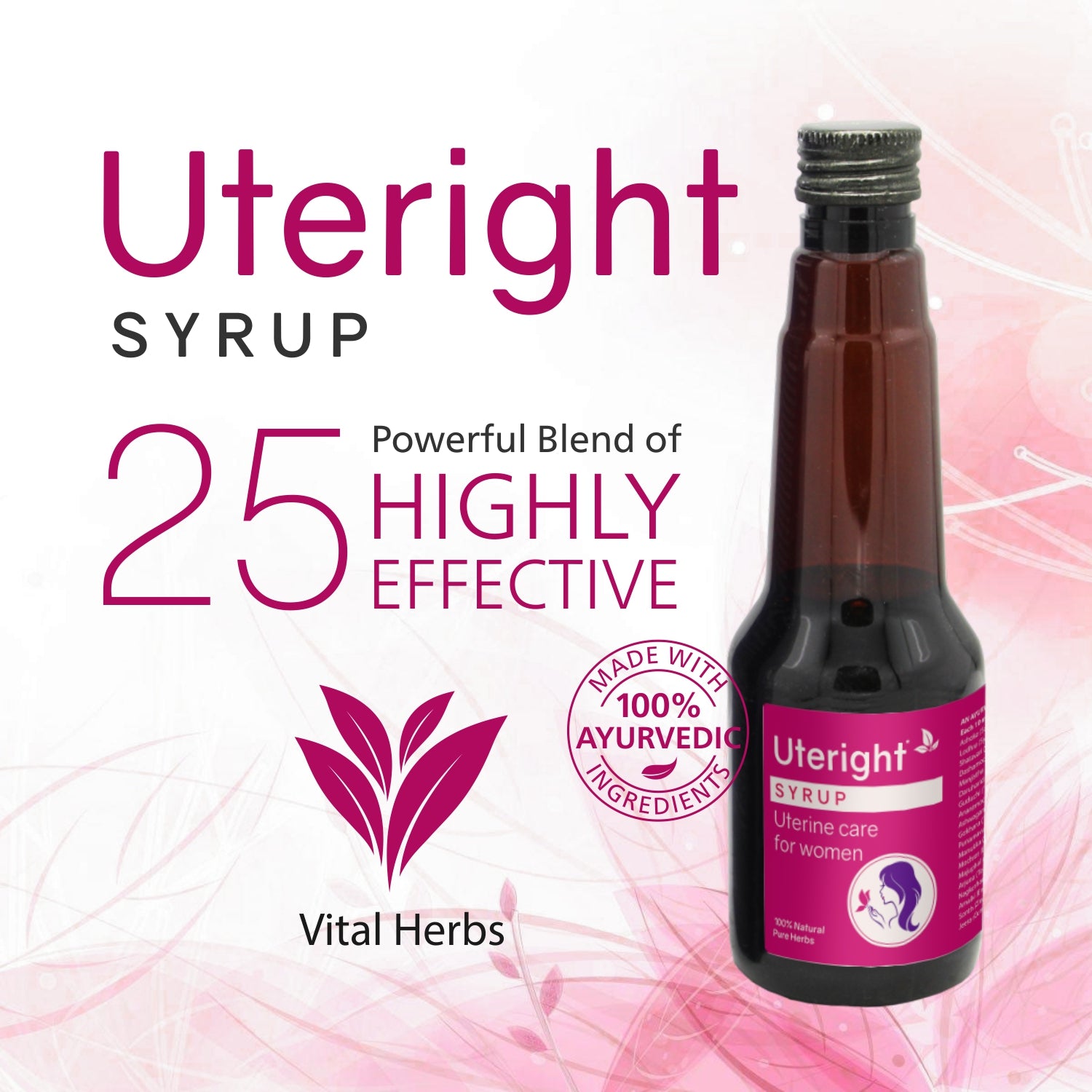 Uteright Syrup (200 ml)