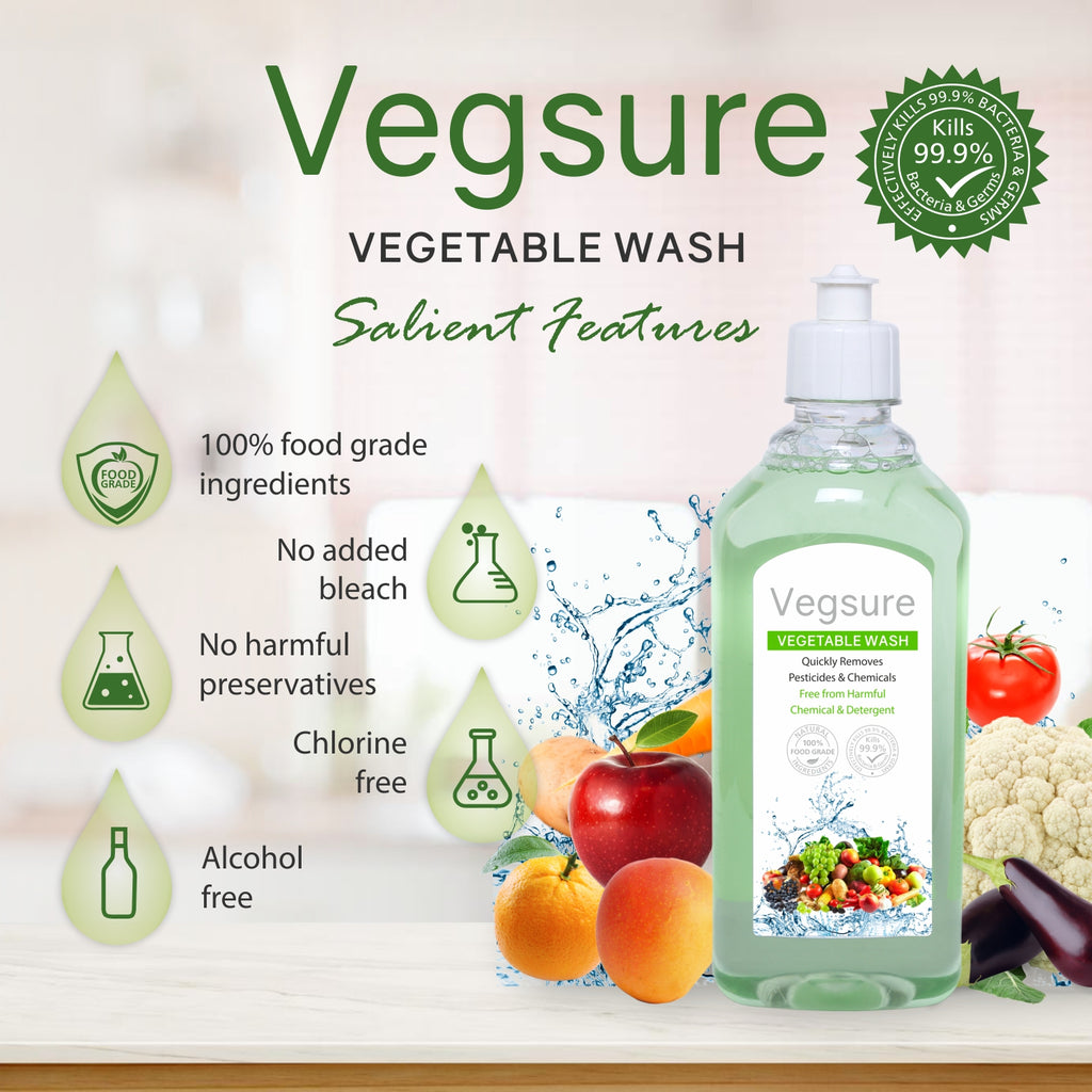 Vegsure Vegetable & Fruit Wash (100 ml)